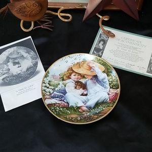 💚HP💁‍♀️🐶VINTAGE COLLECTOR'S PLATE